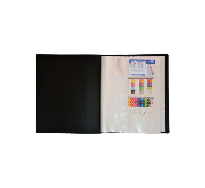 tarjetero gigante 600 tarj. color negro 24668