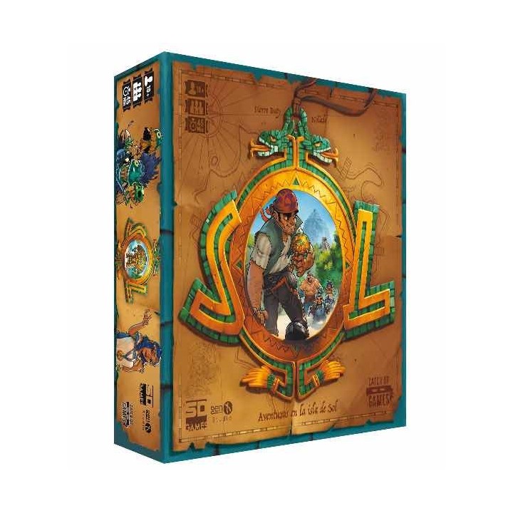 sd games juego de mesa sol: aventuras en la isla de sol pegi 10