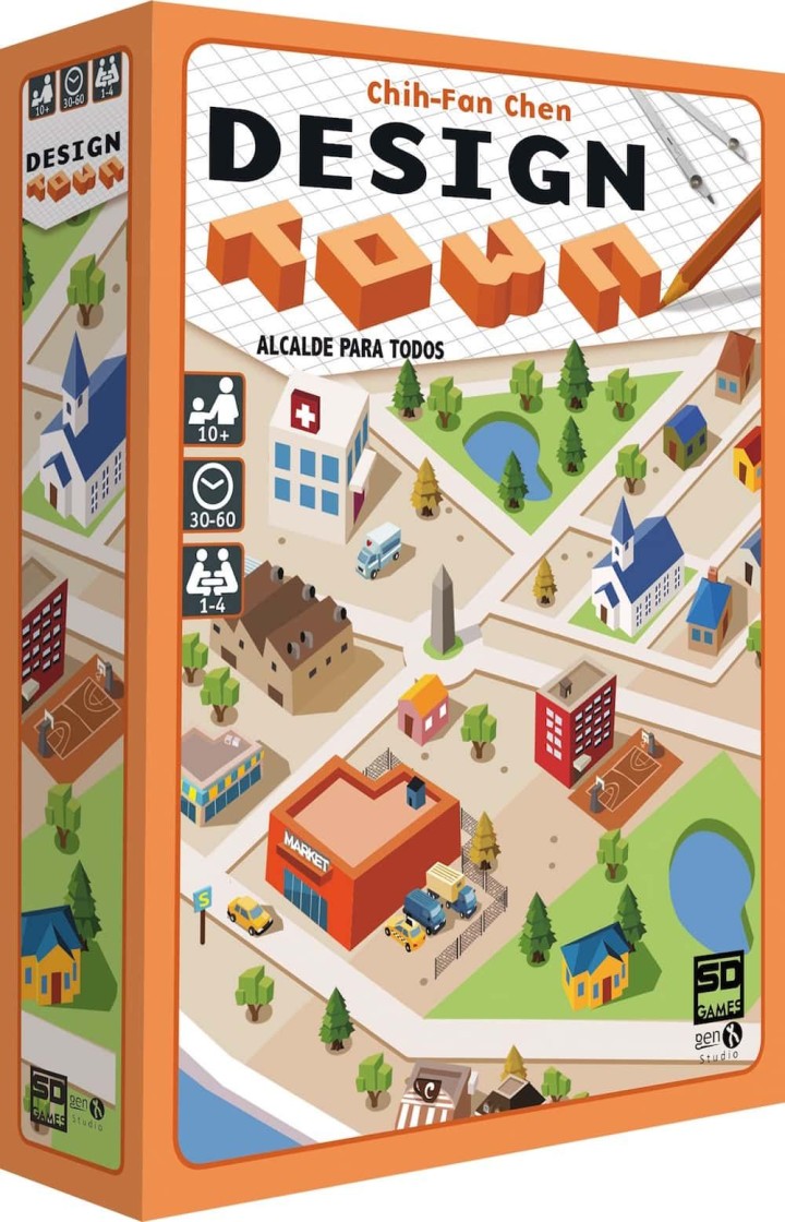 sd games juego de mesa design town pegi 10