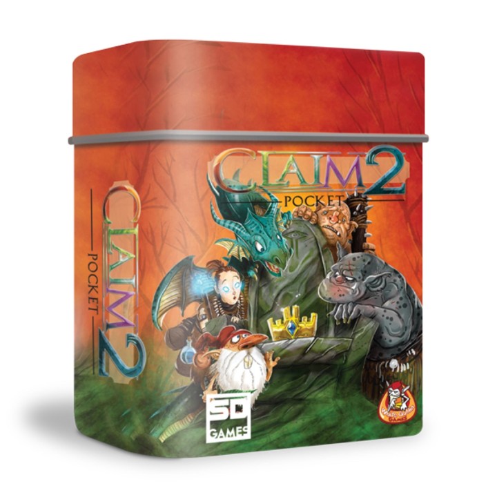 sd games juego de mesa display claim pocket 2 (12 unidades) pegi 10
