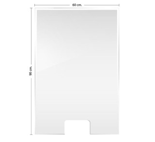 (obsoleto) mampara protec vert. 60x90x30cm tr