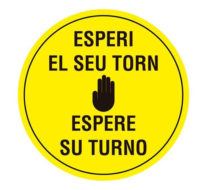 (obsoleto) vinilo 40cm esperi torn/espere turno am