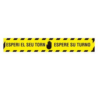 (obsoleto) vinilo 100x15 esperi torn/espere turno