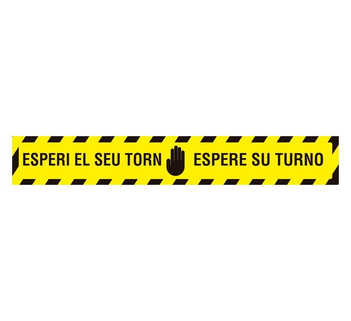 (obsoleto) vinilo 100x15 esperi torn/espere turno