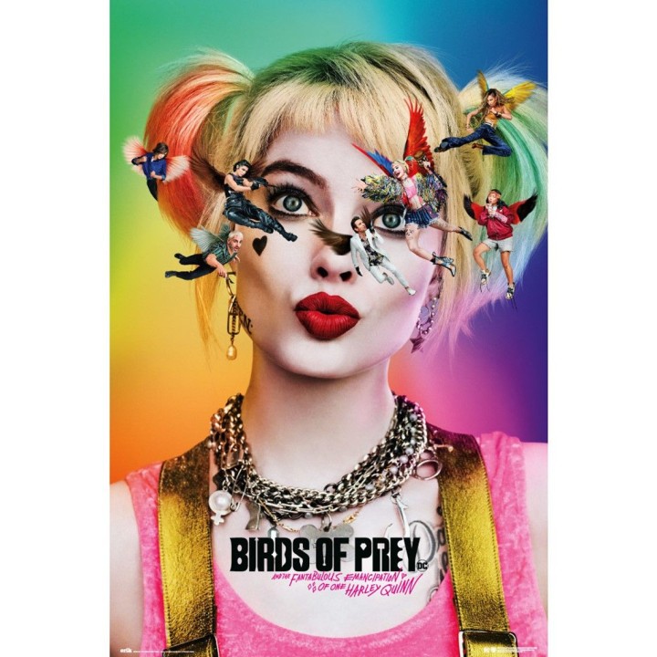 grupo erik poster birds of prey dazed and confused harley quinn