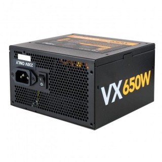 nox urano vx bronze edition unidad de fuente de alimentacion 650 w 20+4 pin atx atx negro, naranja
