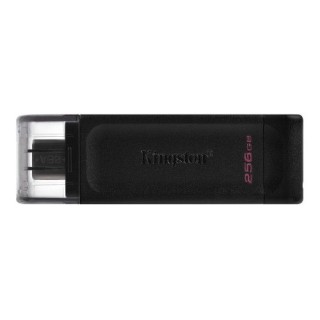 kingston technology 70 unidad flash usb 256 gb usb tipo c 3.2 gen 1 (3.1 gen 1) negro