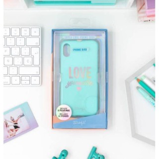 carcasa iphone x/xs the powerful collection-love yourselfie mr. wonderful woa09593en