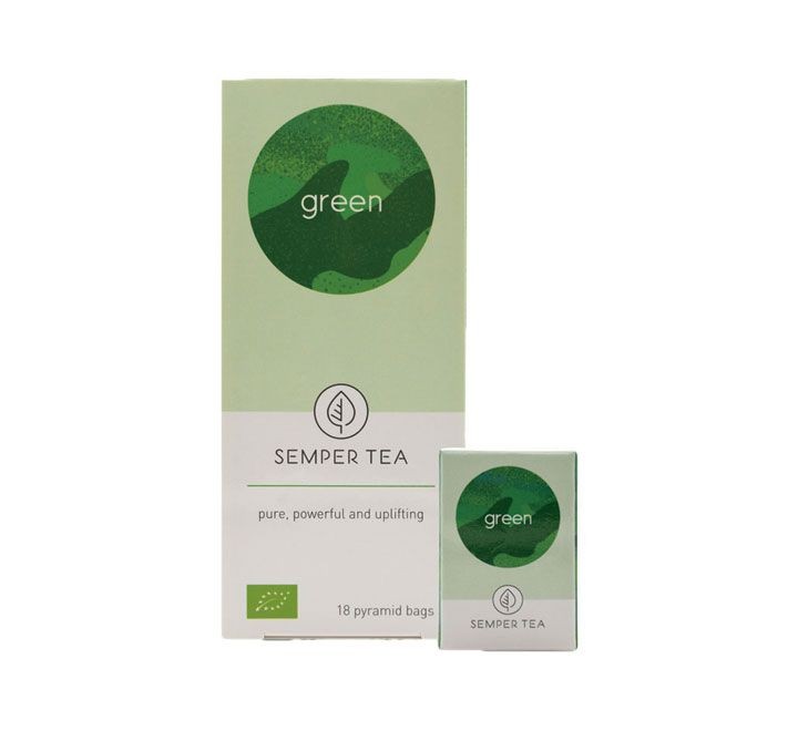 c. 18 bols. piram. te verde ravezzi coral green