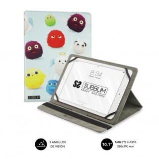subblim funda tablet universal trendy case furry 10.1