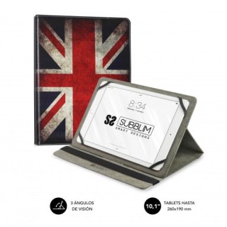 subblim funda tablet universal trendy case england 10.1