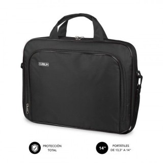subblim maletin ordenador oxford laptop bag 13,3-14 black