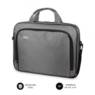 subblim maletin ordenador oxford laptop bag 15,4-16 grey
