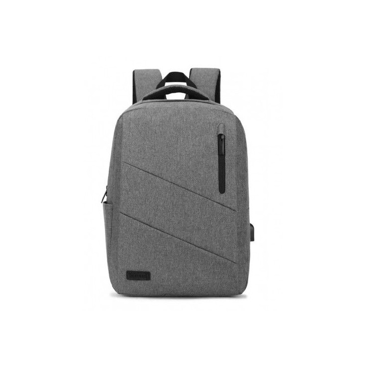 subblim city backpack maletines para portatil 39,6 cm (15.6) mochila gris