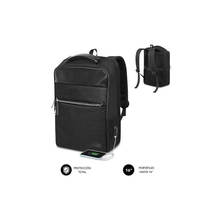 mochila de negocios business v2 ap backpack 16 black