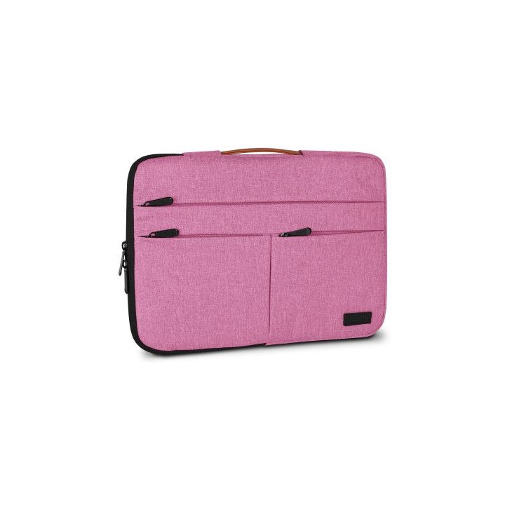 subblim funda air padding 360 sleeve 15,6 pink