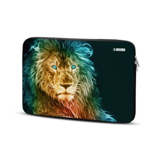 subblim funda ordenador neopreno trendy sleeve neo lion 13,3-14