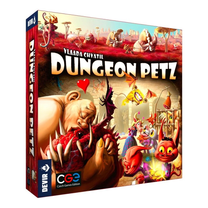 devir juego de mesa devir dungeon petz
