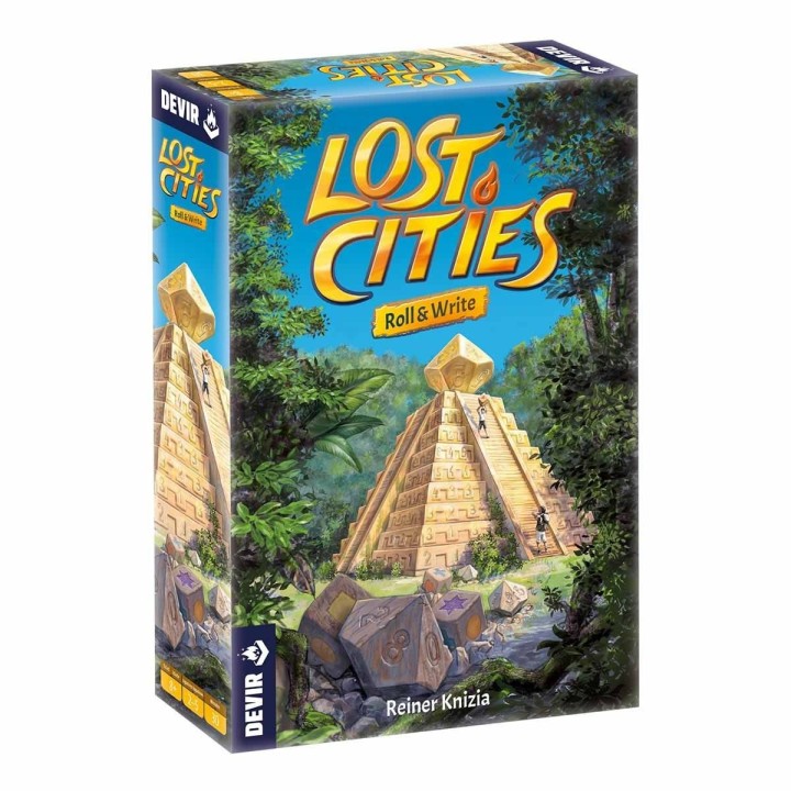 devir juego de mesa lost cities roll & write
