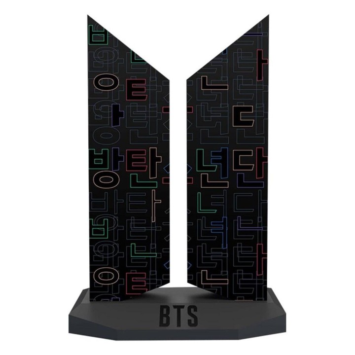 sideshow estatua premium sideshow bts logo hangeul edition 18 cm