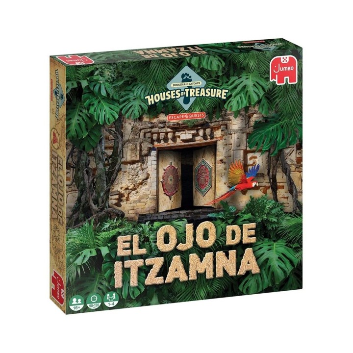 jumbo juego de mesa escape quest el ojo de itzama pegi 16