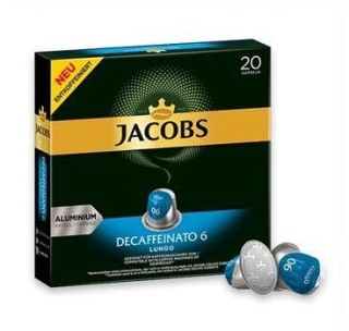 c.20 capsu. jacobs lungo 6 descafeinado nespresso