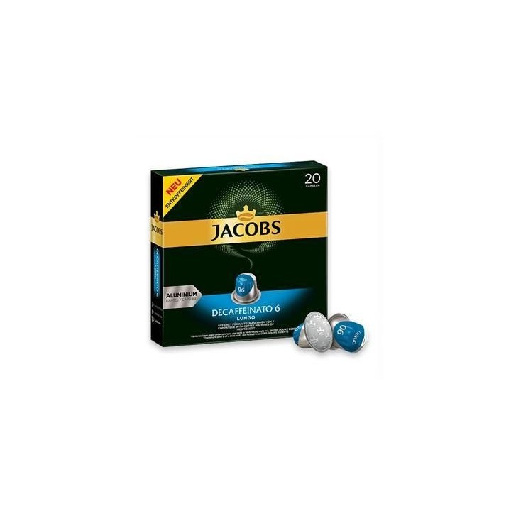 c.20 capsu. jacobs lungo 6 descafeinado nespresso