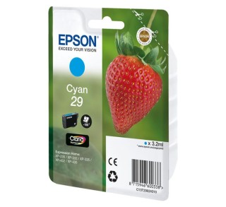 inkjet epson original c13t29824010 cyan 180k