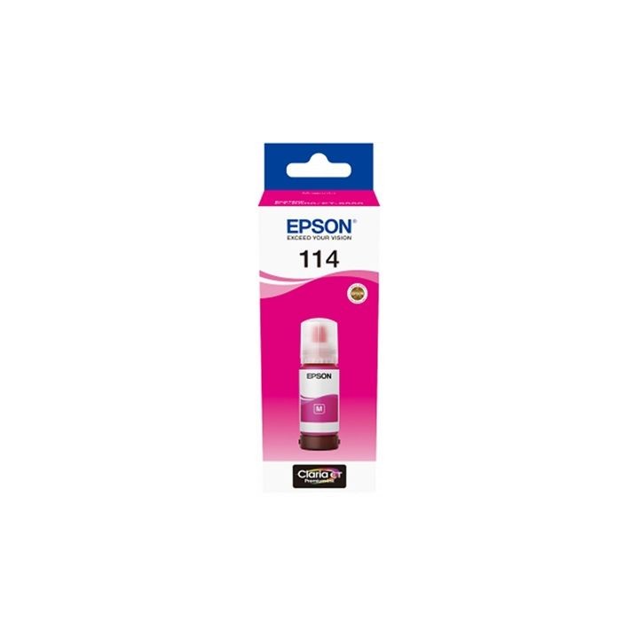 epson botella tinta epson ecotank 114 mangenta 70ml