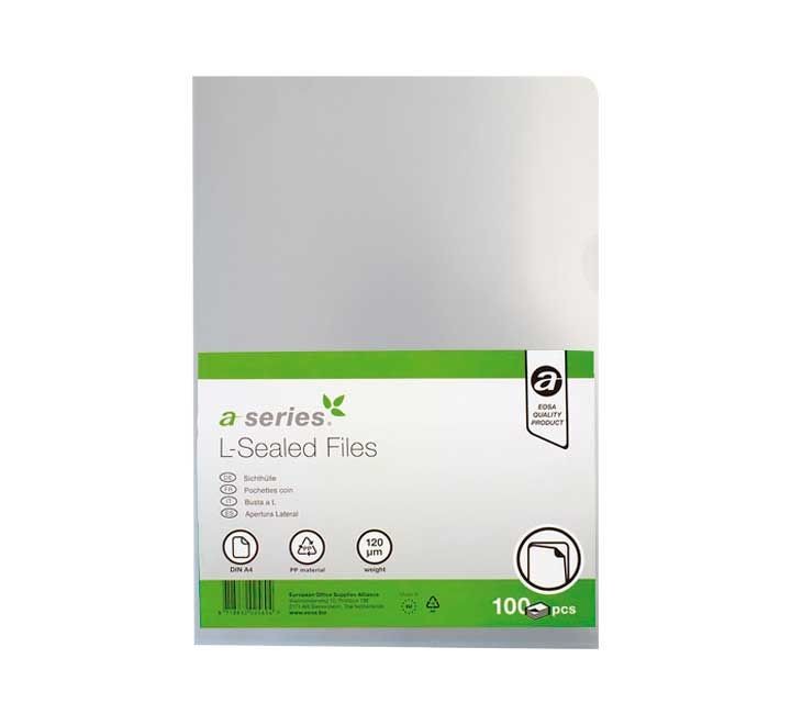 b. 100 dossier unero a4 pp 120m a-series tr p/nar