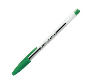boligrafo a-series 1mm verde as1166
