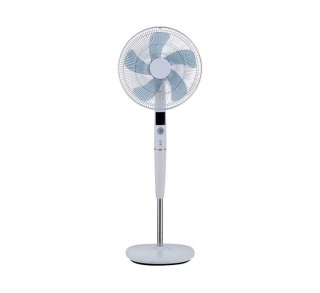 ventilador pie a-series 30w blanco c/mando as1220