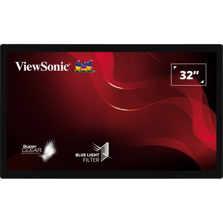 viewsonic monitor tactil viewsonic td3207 32pulgadas fhd 60hz