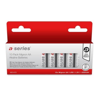 pack 10 pilas a-series alcalina aa lr6 as1472