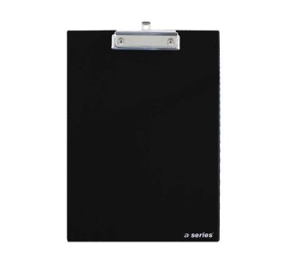 soporte con clip a-series a4 negro