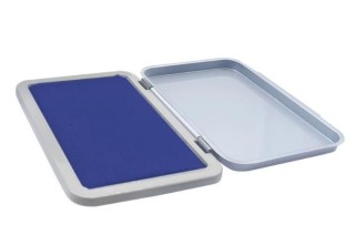 tampon a-series 110x70mm azul