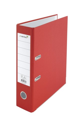 arch palanca a-series a4 80mm carton rojo