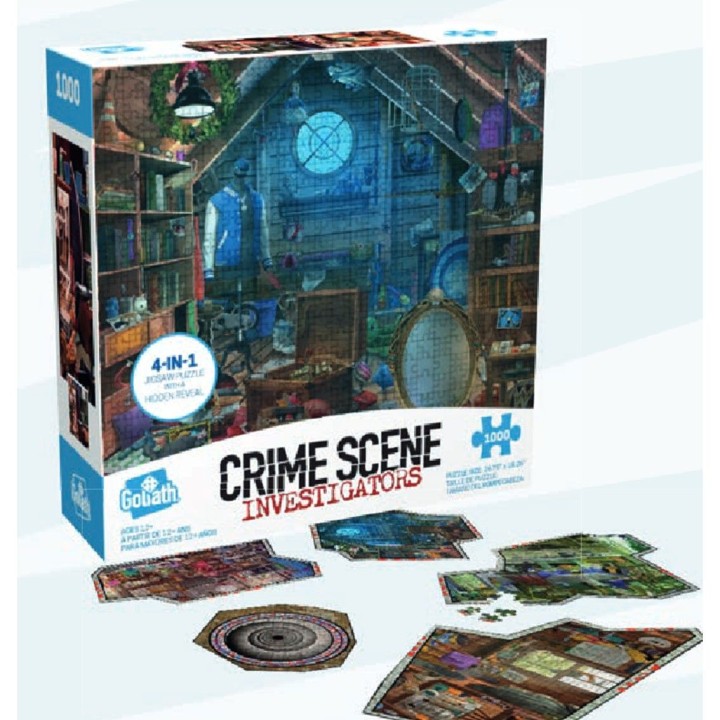 goliath bv juego de mesa crime scene: surtido