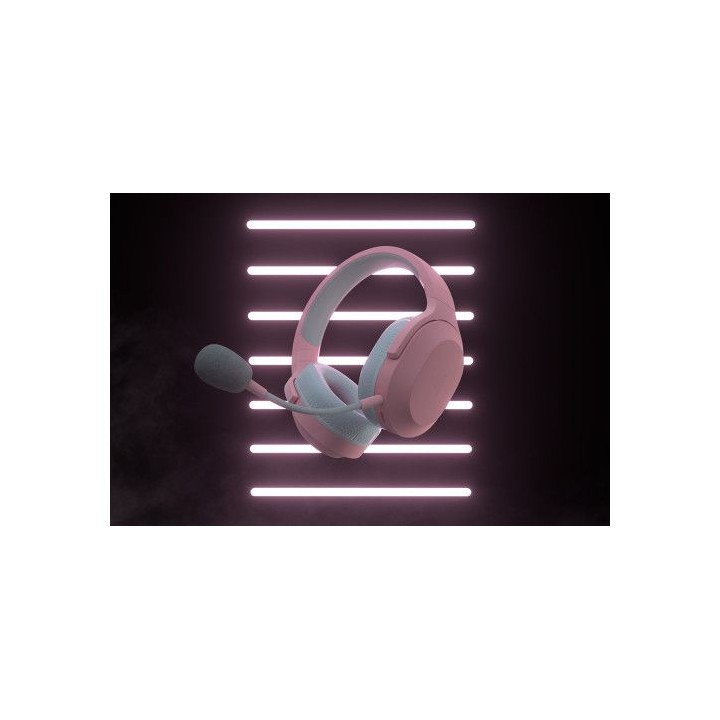 razer barracuda x auriculares inalambrico y alambrico diadema juego usb tipo c bluetooth rosa