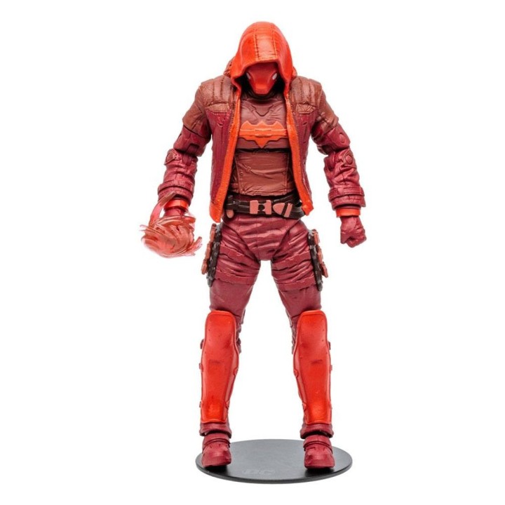 mcfarlane toys figura mcfarlane toys dc gaming red hood monochromatic etiqueta dorada
