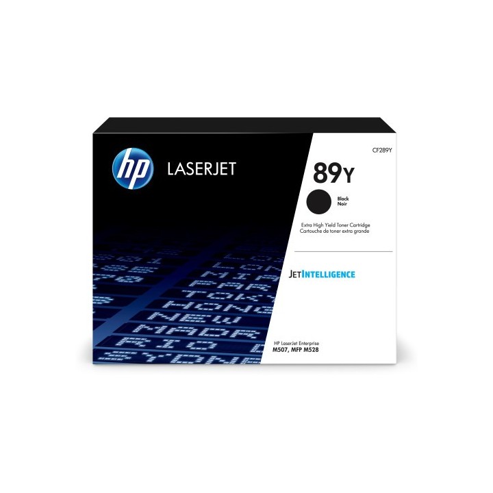 hp cartucho de toner original laserjet 89y negro de capacidad superior