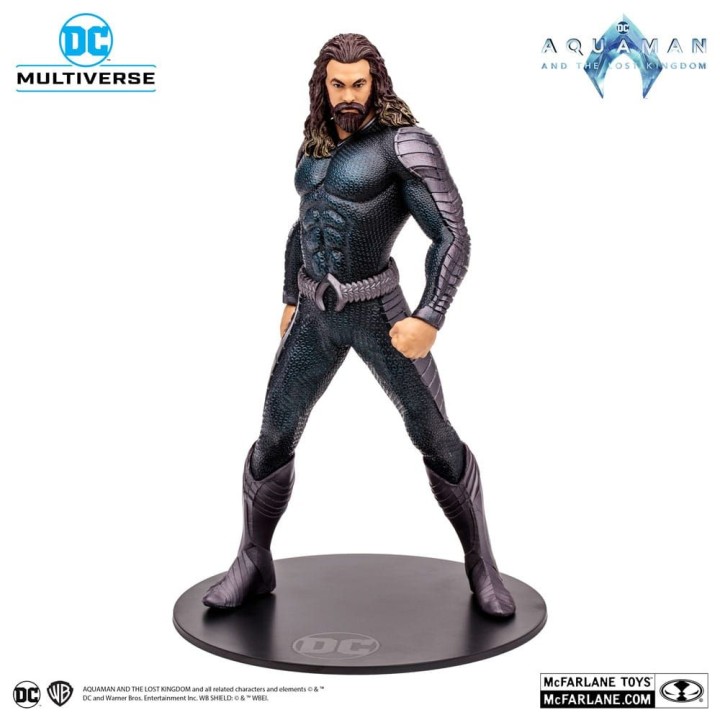 mcfarlane toys figura mcfalrne toys dc aquaman 2 movie 12in -  aquaman stealth suit 30 cm