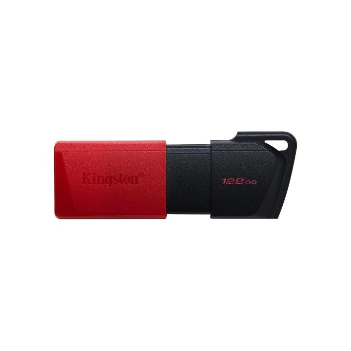 kingston 128gb usb3.2 gen1 datatraveler exodia m (black + red)