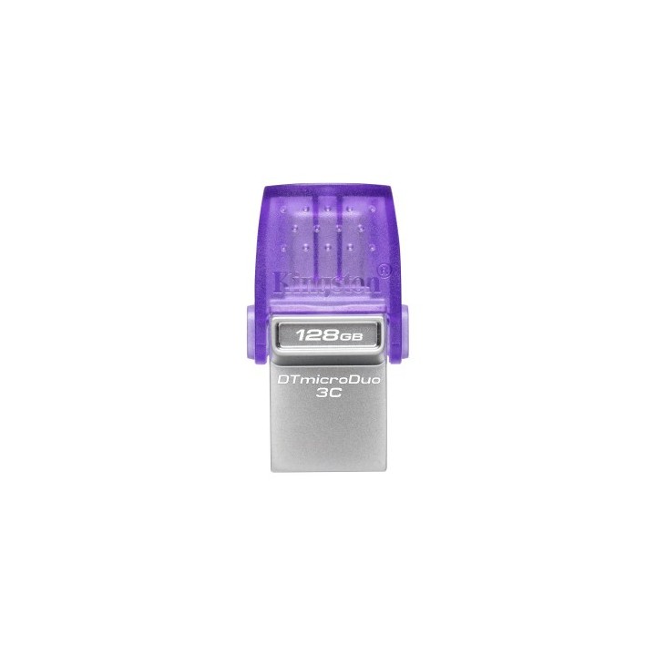 kingston technology datatraveler microduo 3c unidad flash usb 128 gb usb type-a / usb type-c 3.2 gen