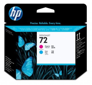 hp 72 cabezal de impresion magenta y cian hp72 (c9383a)