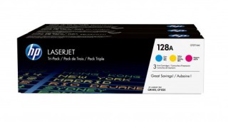 hp 128a toner hp128a tricolor (cf371am)