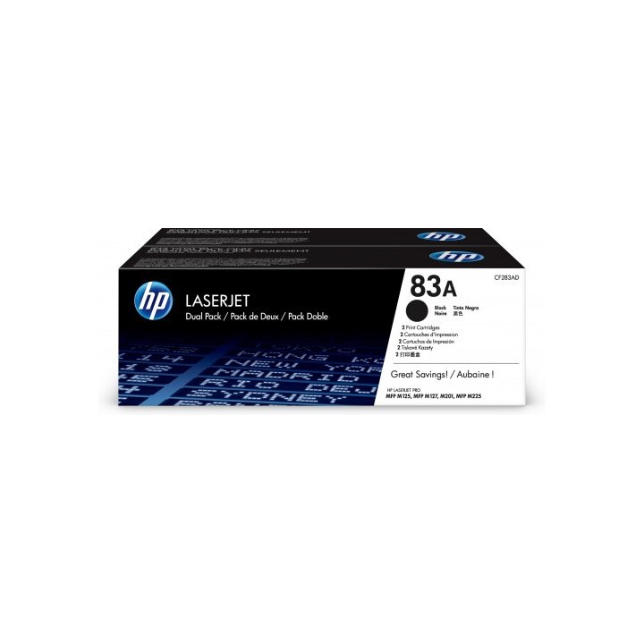 hp 83a toner hp83a negro (cf283ad)