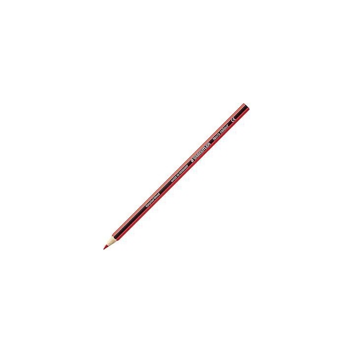 c.12u lapices staedtler noris colour rojo cl 185-2