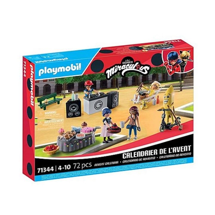 playmobil playmobil calendario de adviento: miraculous p?cnic en par?s