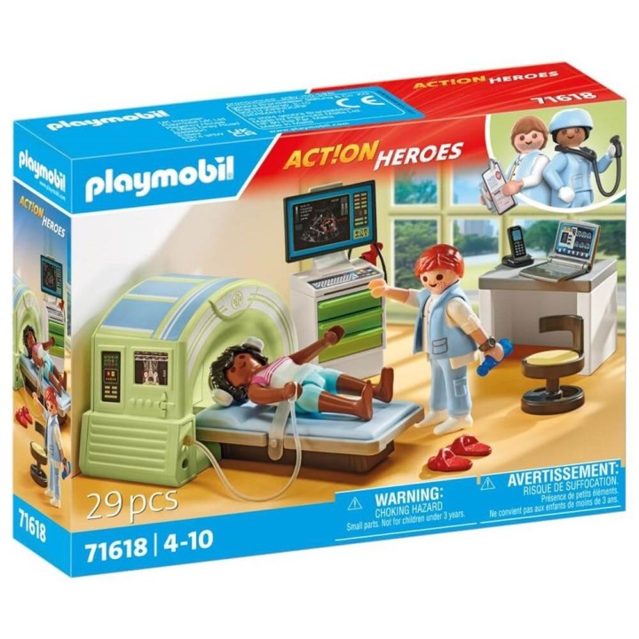 playmobil playmobil action heroes: resonancia con paciente